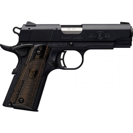 BROWNING 1911-22 BLACK LABEL COMPACT 22LR 3.62