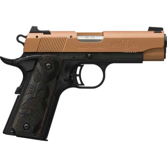 BROWNING 1911-22 BLACK LABEL .22LR 3.58