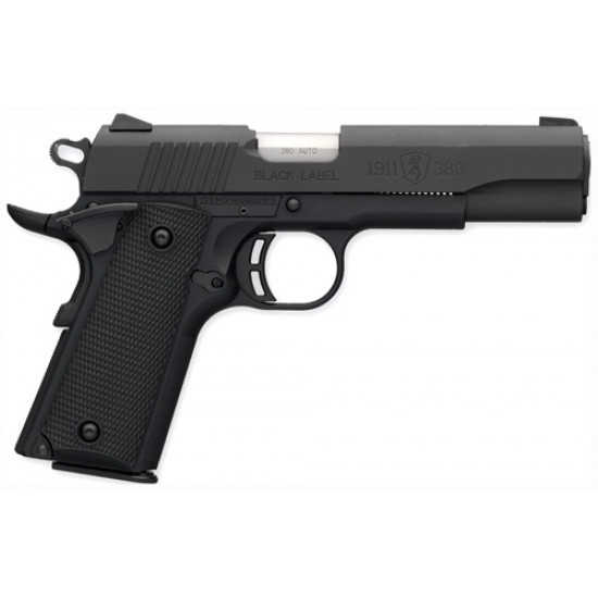 BROWNING BLACK LABEL 1911-380 380ACP FS 8-SHOT MATTE BLACK SYNTHETIC