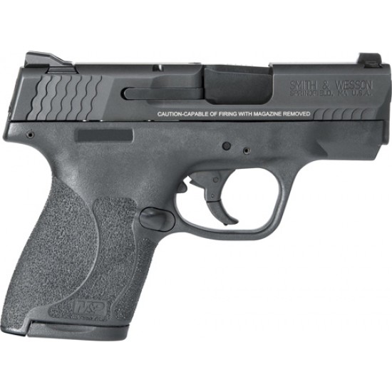 SMITH & WESSON SHIELD M2.0 M&P 9MM FS BLACKENED SS/BLACK NO THUMB SAFE