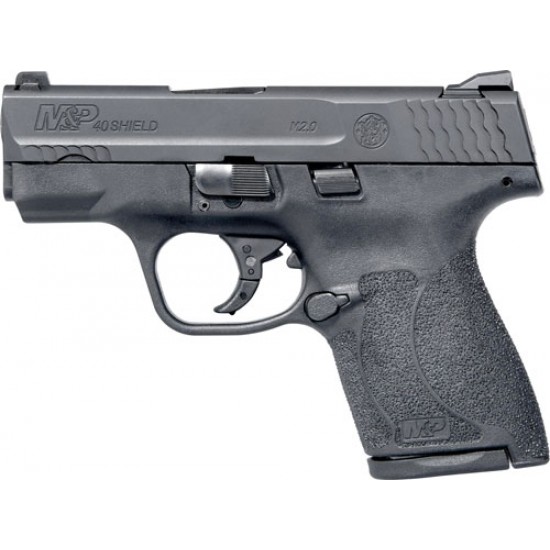 SMITH & WESSON SHIELD M2.0 M&P 40 SMITH & WESSON FS BLACKENED SS/BLACK NO THUMB SAFE