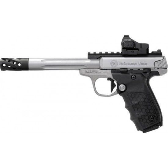 SMITH & WESSON SW22 VICTORY PERFORMANCE CENTER .22LR 6 TARGET W/VIPER REDDOT