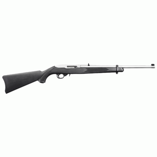 RUGER 10/22 CARBINE .22LR STAINLESS BLACK SYNTHETIC