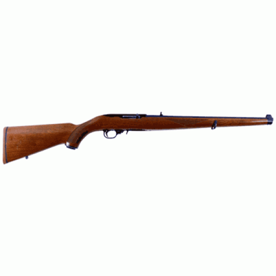 RUGER 10/22 MANNLICHER STOCK BLUED WALNUT