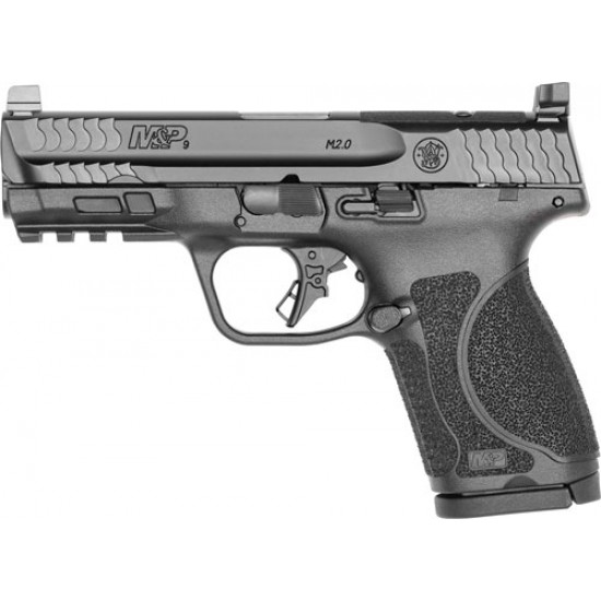 SMITH & WESSON M&P9 M2.0 COMP 15-SHOT 4" OPTIC READY NO THUMB SAFETY BL