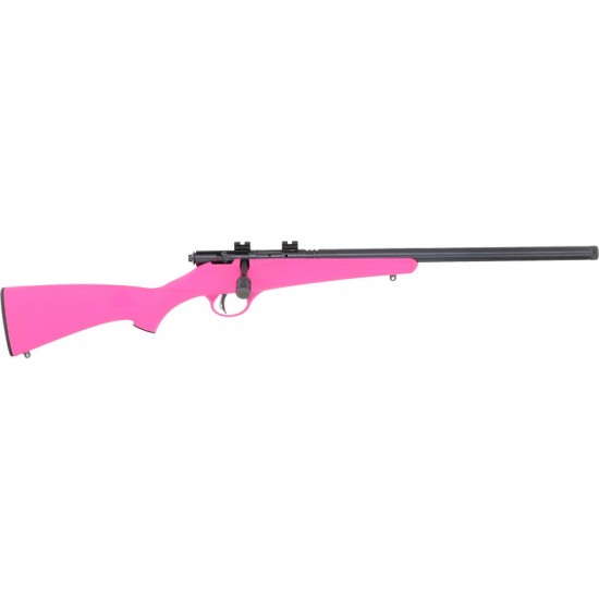 SAVAGE RASCAL FVSR SINGLESHOTYOUTH .22LR HB THREADED PINK