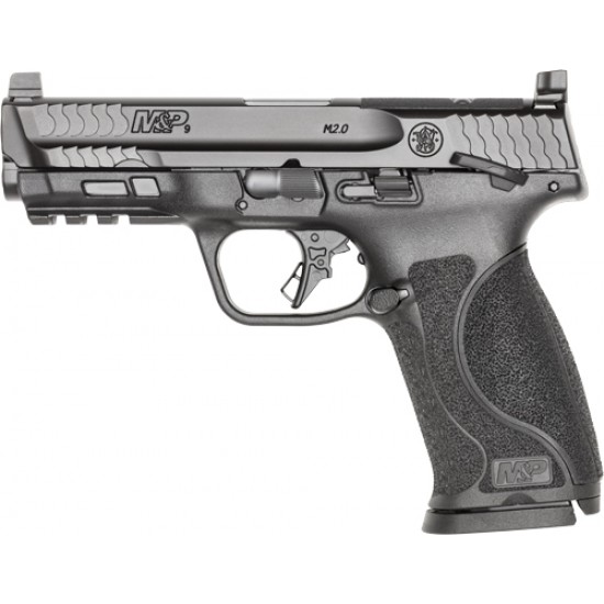 SMITH & WESSON M&P9 M2.0 FULL TN LOGO ED 4.25 OPTIC CT SAFETY 17-SH BLK