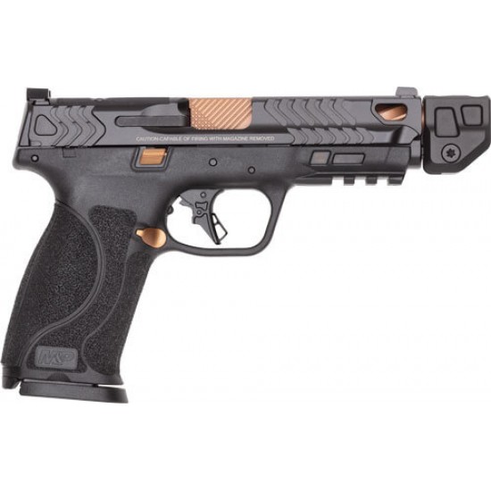 SMITH & WESSON PC M&P9 M2.0 9MM OR TS 4.25 BLK FR/COPPER PVD BL TALO