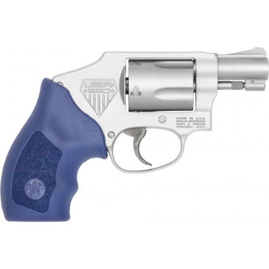 S&W 642 ENGRAVED AMERICANA 250 38SPL+P FS 5-SH SATIN SS