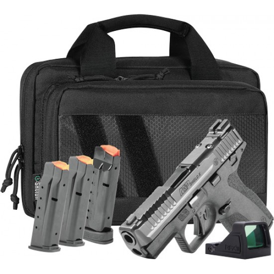 S&W M&P SHIELD X 9MM 3-13/1-15 RD MAGS THUMB SAFTY 3.6 BUNDLE