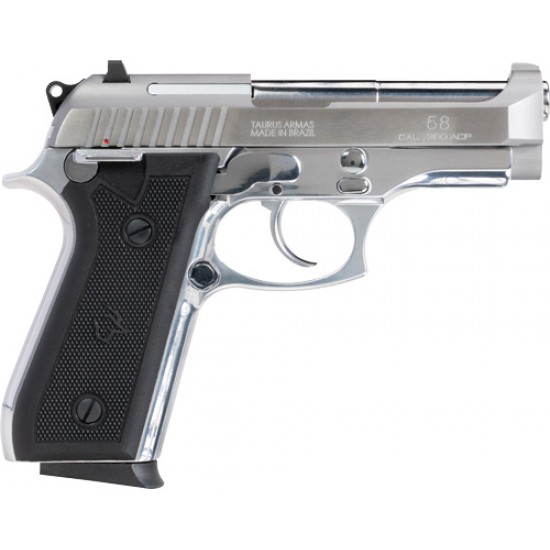TAURUS 58 380ACP ADJ 15-SHOT STAINLESS POLYMER