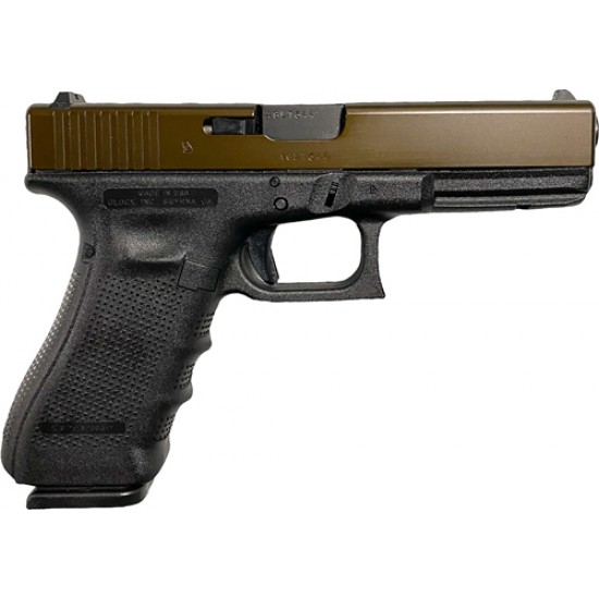 GLOCK 17 9MM GEN4 17RD FS OIL RUBBED BRONZE PVD