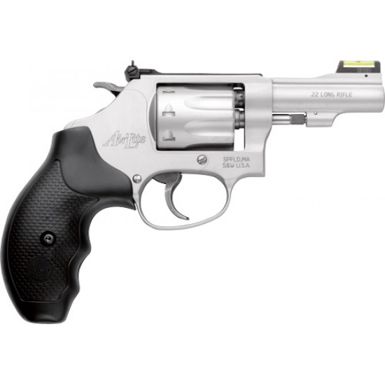 SMITH & WESSON 317 AIR LITE .22LR 3 SS 8-SHOT HI-VIZ RUBBER