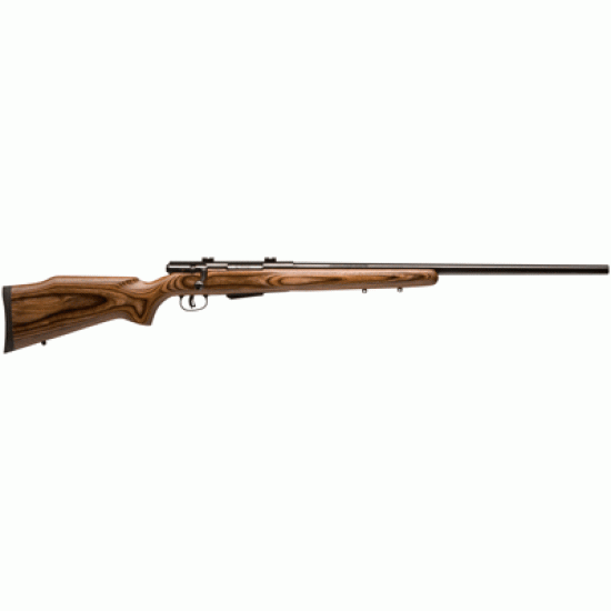 SAVAGE 25LW VARMINTER 22HORNET 24" ACCU TGR BLUE/BRN LAMINATE