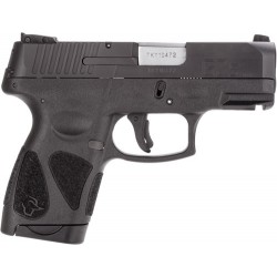 TAURUS G2C SLIM 9MM 7-SHOT 3-DOT ADJ. MATTE BLACK POLYMER