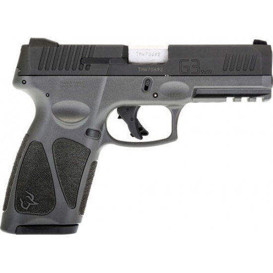 TAURUS G3 9MM 17-SHOT 3-DOT ADJ. GREY/BLACK POLYMER