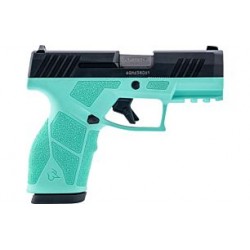 TAURUS GX2 9MM 13-SHOT ADJ. CYAN FRAME BLACK SLIDE