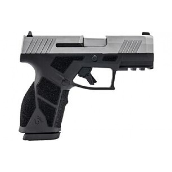 TAURUS GX2 9MM 13-SHOT ADJ. BLACK FRAME STAINLESS SLIDE