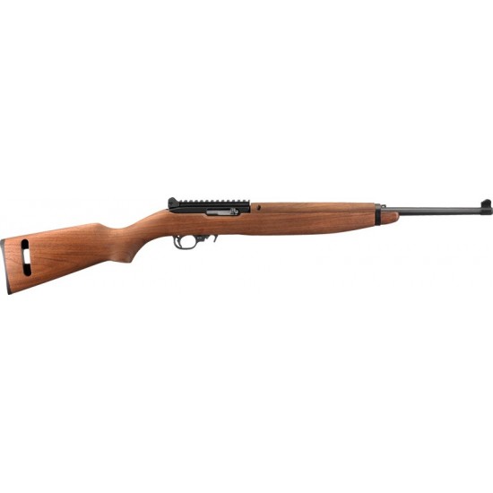 RUGER 10/22 M1 CARBINE .22LR 10-SHOT BLUED HARDWOOD