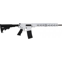GLFA AR15 RIFLE .223 WYLDE / 5.56NATO 16 1:8 S/S BARREL WHITE