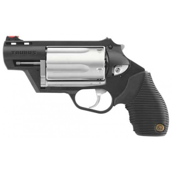 TAURUS JUDGE PD .45LC/410 2"BBL. 5-SHOT SS/POLY RUBBER