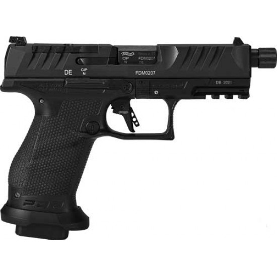 WALTHER PDP COMPACT PRO SD 9MM 4.6" 15-SHOT BLACK FRAME