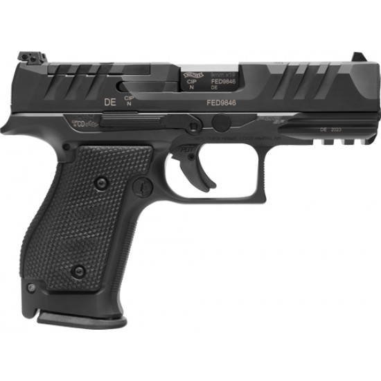 WALTHER PDP SF COMPACT 9MM 4" OR 15-SHOT BLACK STEEL