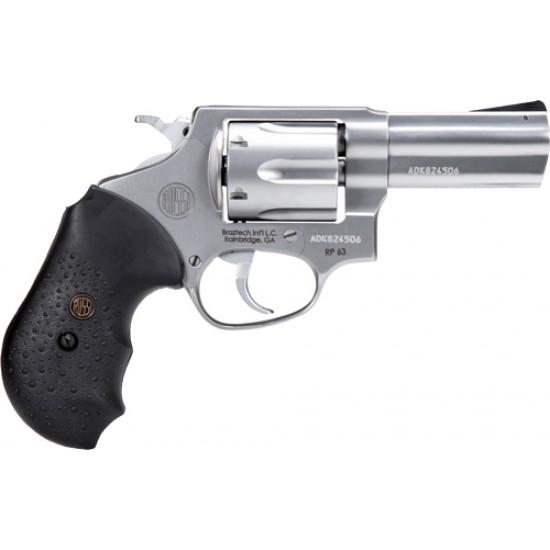 ROSSI RM63 .357MAG 3" STAINLESS 6-SHOT RUBBER