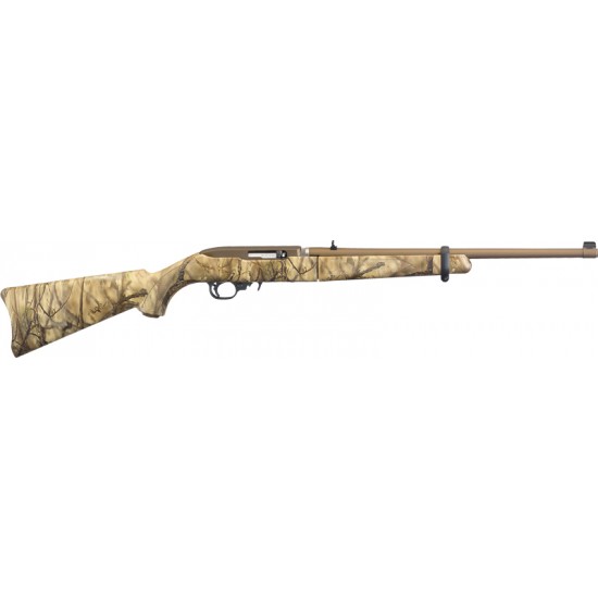 RUGER 10/22 TAKEDOWN .22LR GO WILD CAMO BURNT BRONZE