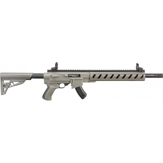 RUGER 10/22 .22LR W/ATI AR-22 GREY COLLAPSIBLE STOCK 15SH