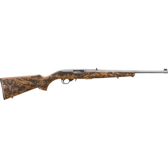 RUGER 10/22 MULE DEER .22LR STAINLESS MULE DEER STK (TALO)