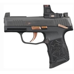 SIG SAUER P365 ROSE 380ACP W/ROMEO- RS (2)10RD MAN SAFETY BLACK SIG SAUER P365 ROSE 380ACP W/ROMEO- RS (2)10RD MAN SAFETY BLACK