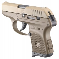 RUGER LCP .380 ACP 6-SHOT FSFLAT DARK EARTH SYNTHETIC