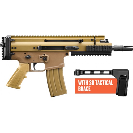 FN SCAR 15P VPR W/ BRACE 5.56 PISTOL 7.5