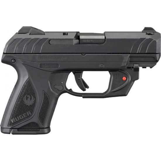 RUGER SECURITY-9 9MM COMPACT ADJ 10-SHOT BLUED LASER