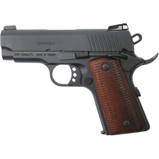 GIRSAN MC1911SC OFFICER 9MM ADJ. SIGHTS BLACK