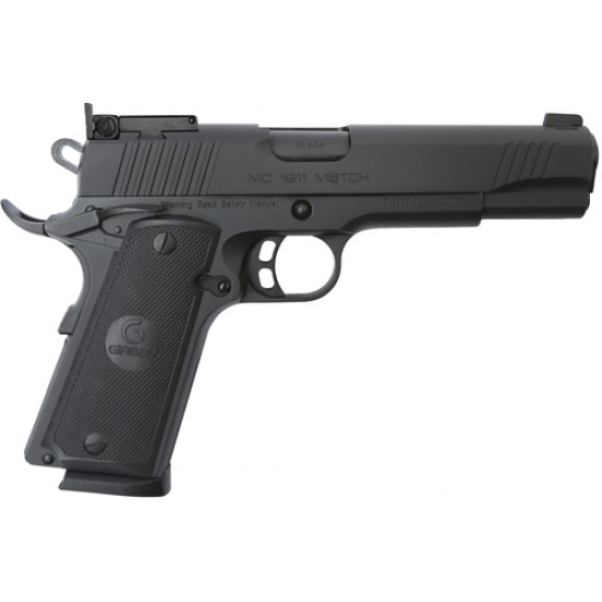 GIRSAN MC1911 MATCH GOV'T .45ACP ADJ. SGT BLACK