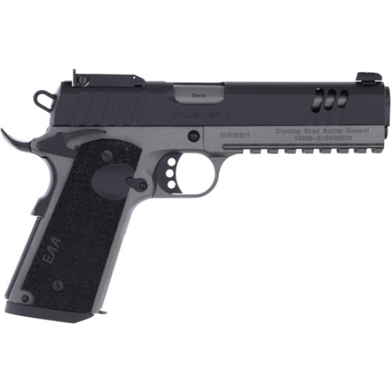 GIRSAN MC1911S INFLUENCER X GOVT 9MM ADJ SIGHT 9RD TUNGSTN