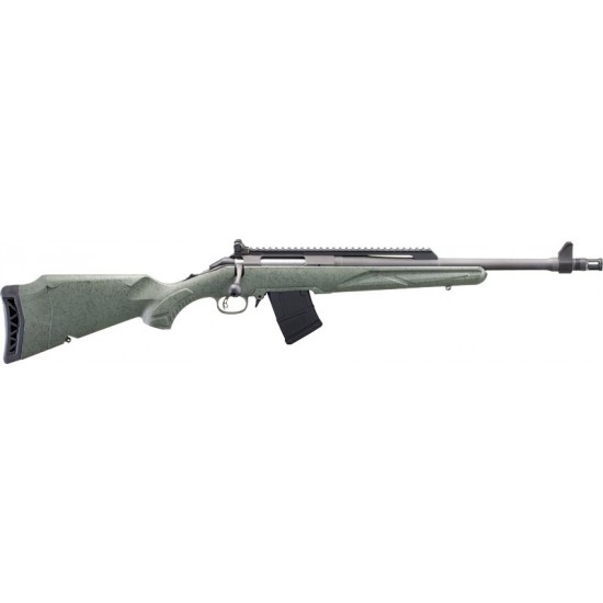 RUGER AMERICAN GENII SCOUT 7.62X39 16.1 GREY GREEN SYN