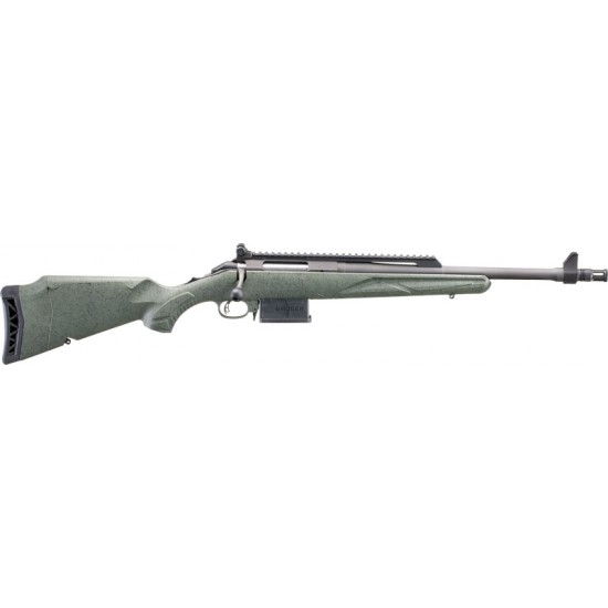 RUGER AMERICAN GENII SCOUT 308 WIN 16.1 GREY GREEN SYN