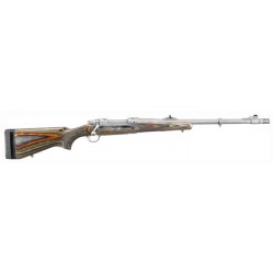RUGER M77 GUIDE GUN W/MBS.375 RUGER MATTE S/S