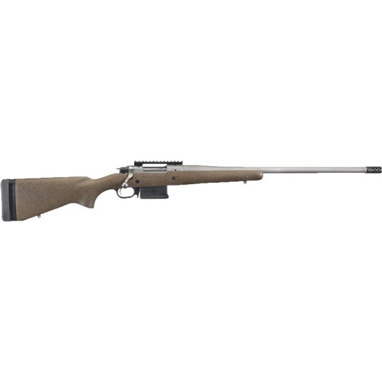 RUGER HAWKEYE LONG RANGE HUNTER 6.5 CREEDMOOR SPECKLED LAMINAT