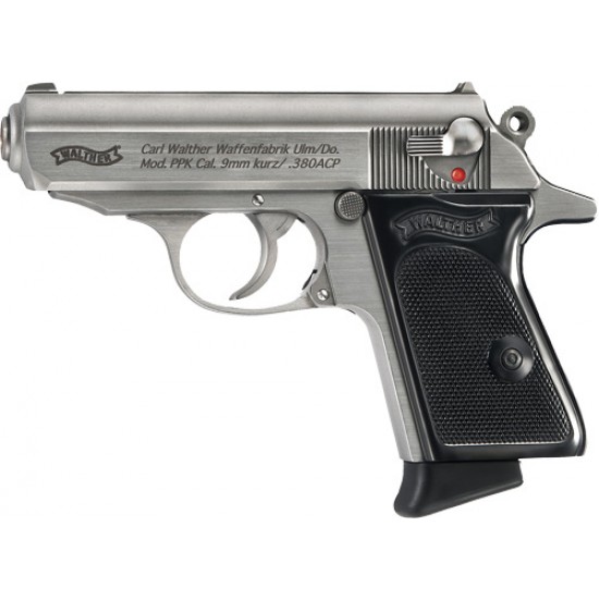 WALTHER PPK .380ACP SS FS 6+1 RD BLACK SYNTHETIC GRIPS