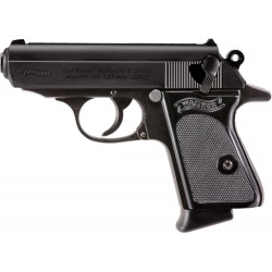WALTHER PPK 32ACP BLACK FS 6+1 RD BLACK SYNTHETIC GRIPS