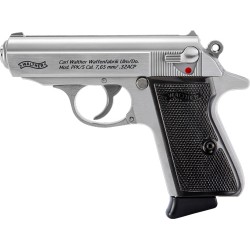 WALTHER PPK/S 32ACP SS FS 7-RD. BLACK SYNTHETIC GRIPS