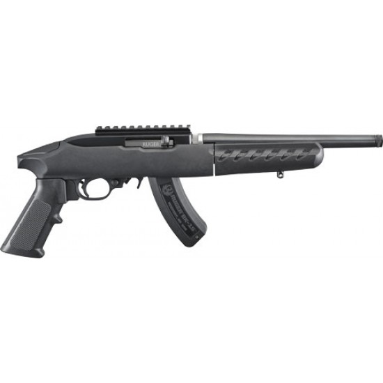 RUGER CHARGER TAKEDOWN .22LR 15-SHOT BLACK POLYMER THREADED