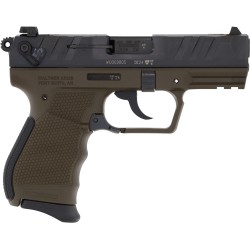 WALTHER PD380 .380ACP BLUED FS 9RD MILITARY POLYMER GRIPS