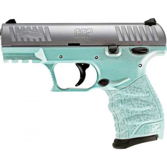 WALTHER CCP M2 .380ACP 3.54 FS 8-SHOT SS/ANGEL BLUE POLYMER