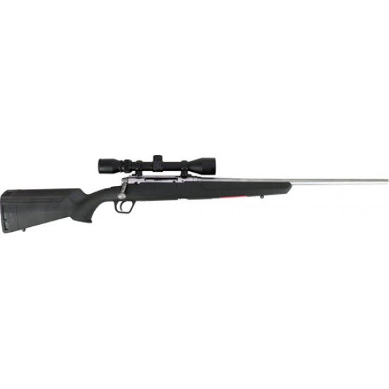 SAVAGE AXIS XP S/S 6.5 CM 22" 3-9X40 SS/BLK SYN ERGO STOCK