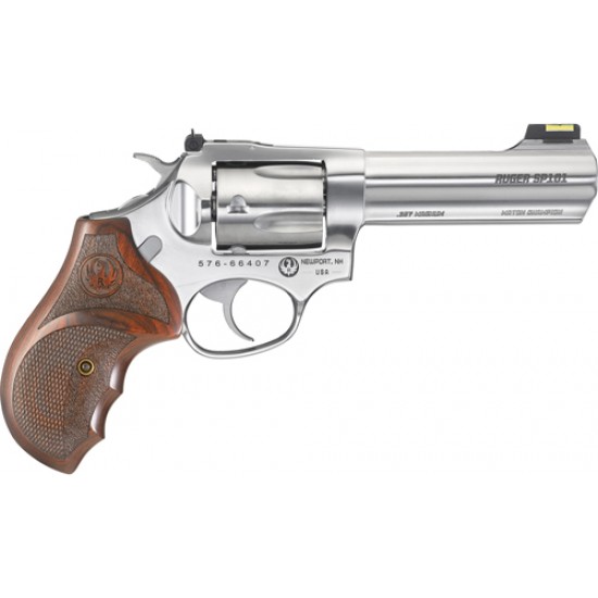 RUGER SP101 MATCH CHAMPION .357 MAG ADJ. S/S WOOD